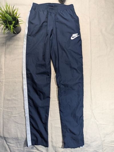 Nike Track Pants Black White Stripe Joggers Streetwear